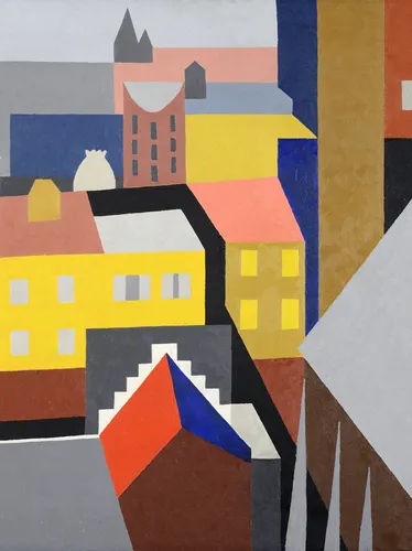 Blanche Lazzell, Church Around the Corner