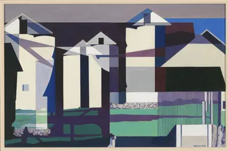 Charles Sheeler On a Connecticut Theme
