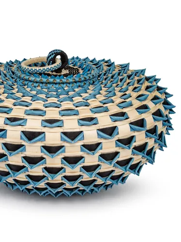Jeremy Frey (Passamaquoddy, b. 1978) Blue Point Urchin, 2016