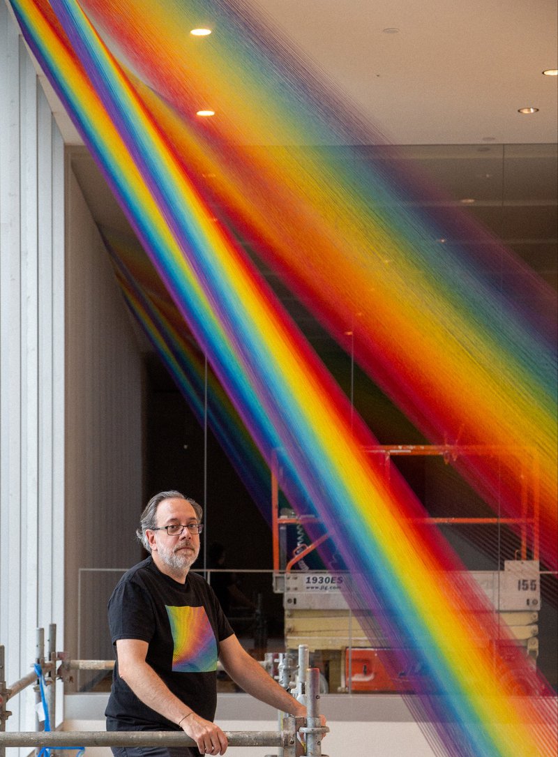 Gabriel Dawe iinstallation