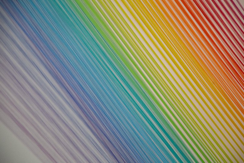 Gabriel Dawe (American, b. 1973) Plexus no. 43 - install