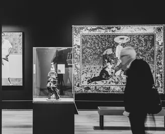 Black and white in Then Is Now gallery